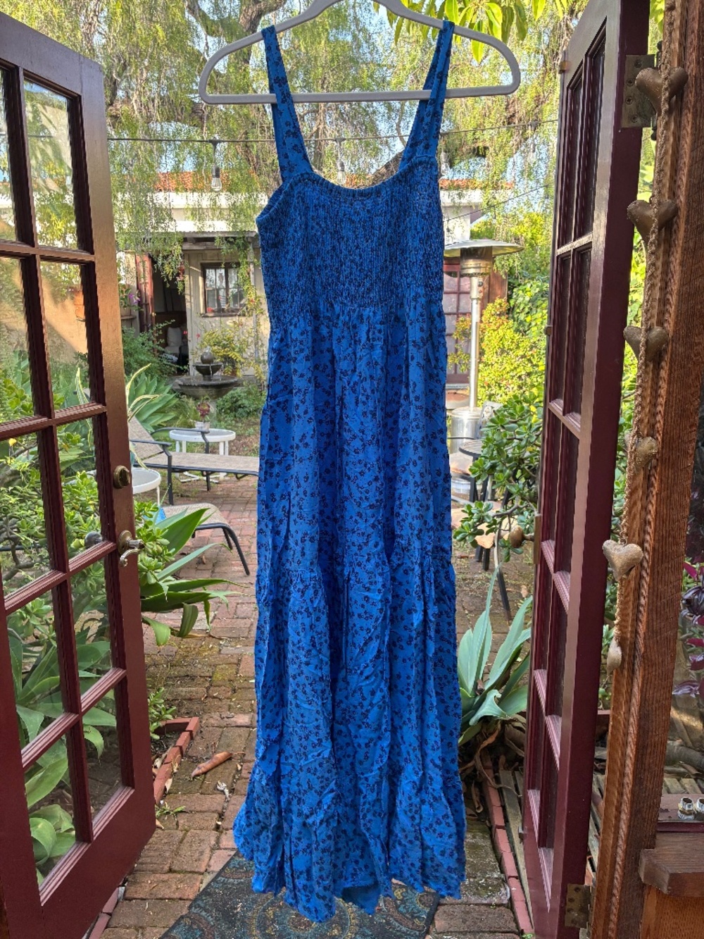 Blue Zara dress